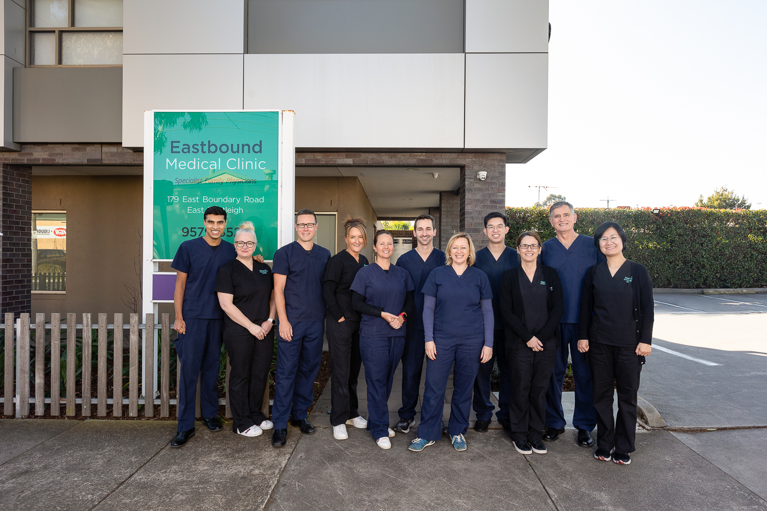 The Eastbound Medical Clinic team